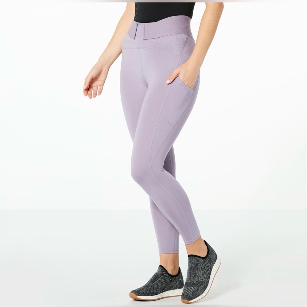 Copper life by Tommie Lavender High-Waisted Adjustable Women's Leggings